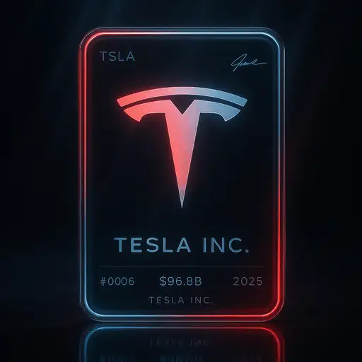 未来主义 Logo 交易卡