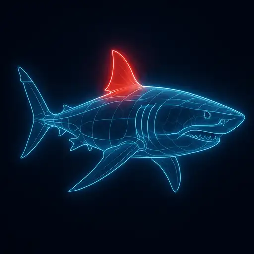 发光线条解剖图